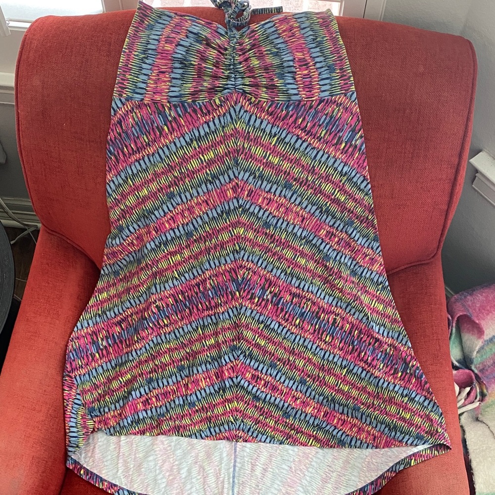 Patagonia colorful Women's dress size S with tie straps